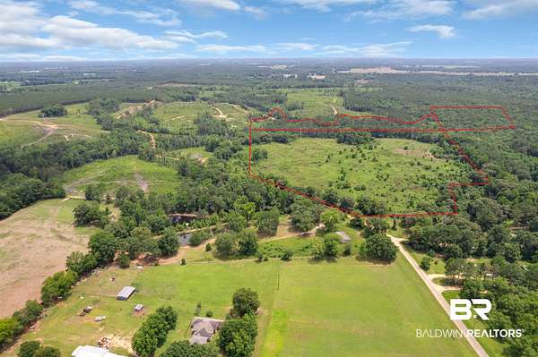 90 Acres of Recreational & Residential Land for Sale in Monroeville, Alabama