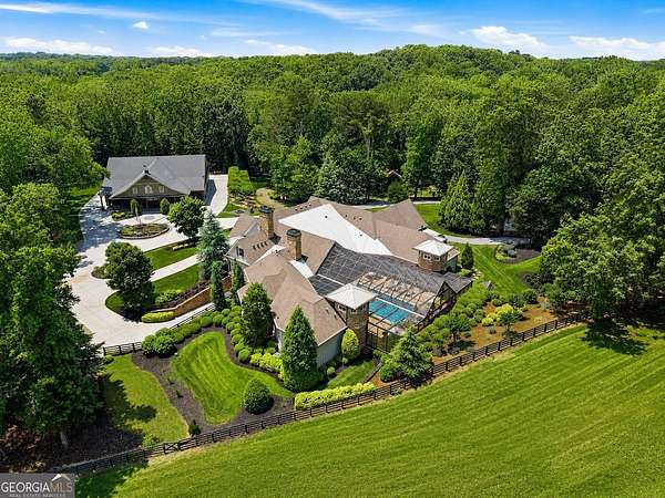 15.4 Acres of Recreational Land with Home for Sale in Cumming, Georgia