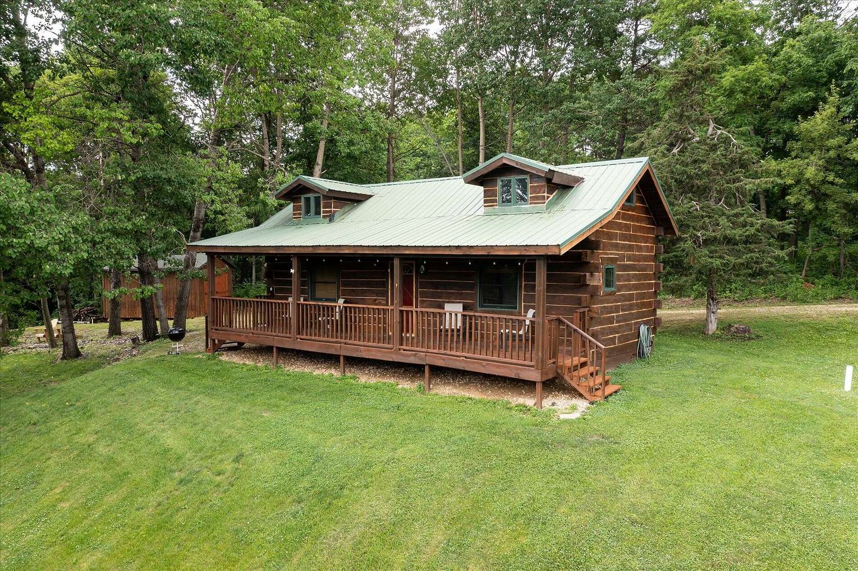 11.3 Acres of Recreational Land with Home for Sale in Cashton, Wisconsin