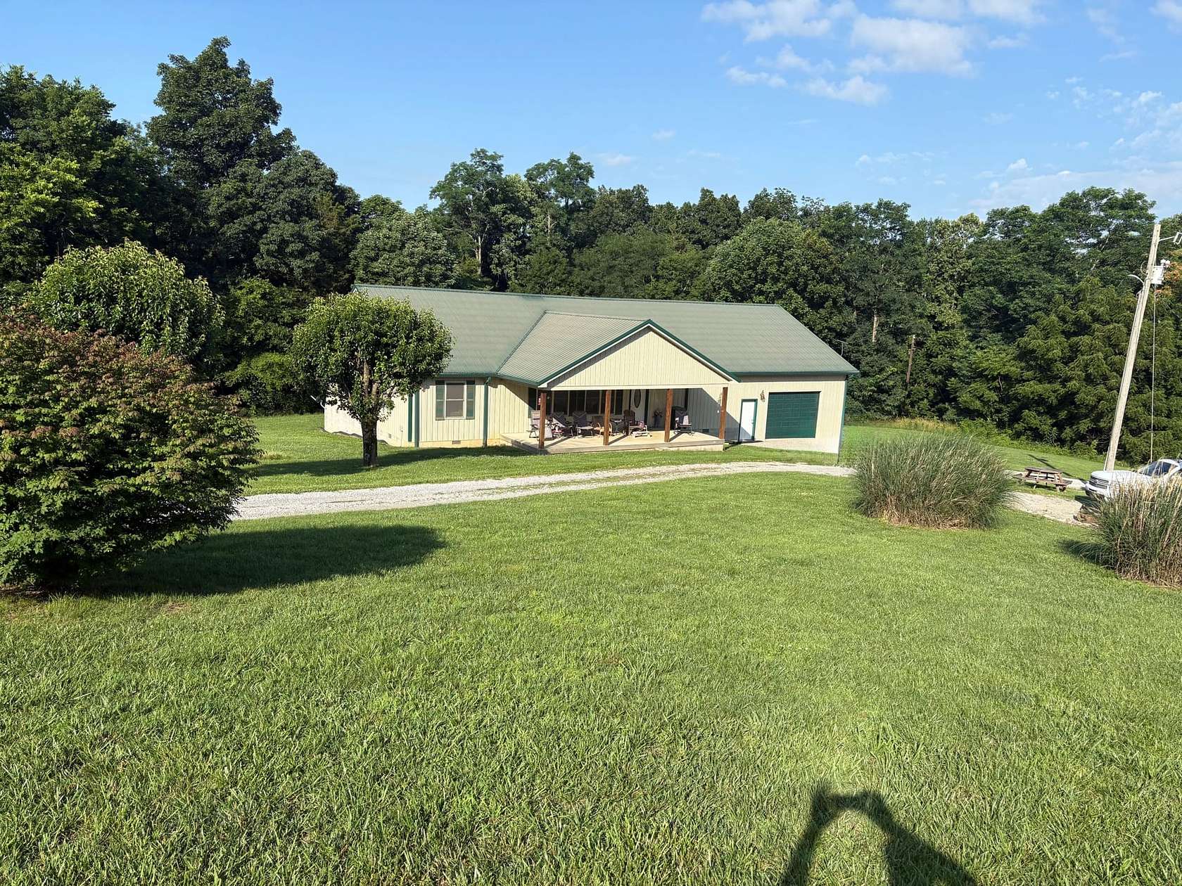 80.7 Acres of Land with Home for Sale in Greensburg, Kentucky