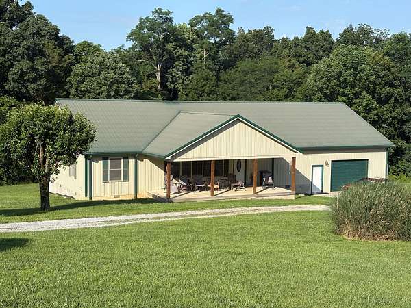 80.7 Acres of Land with Home for Sale in Greensburg, Kentucky