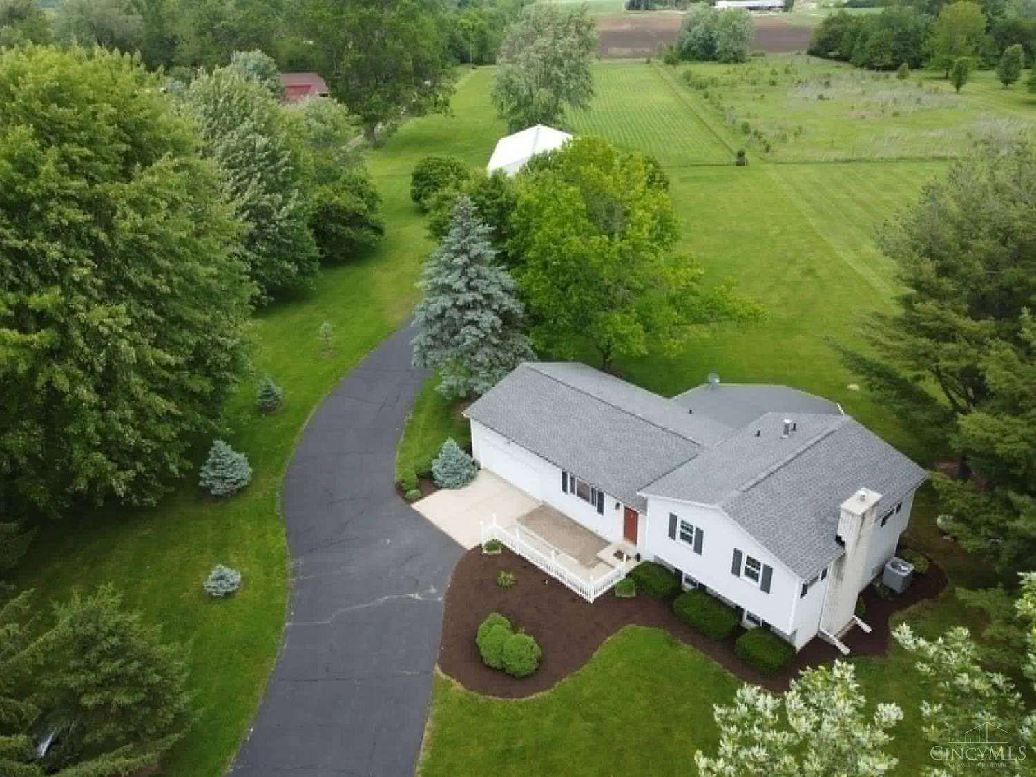 5.1 Acres of Land with Home for Sale in Turtle Creek Township, Ohio