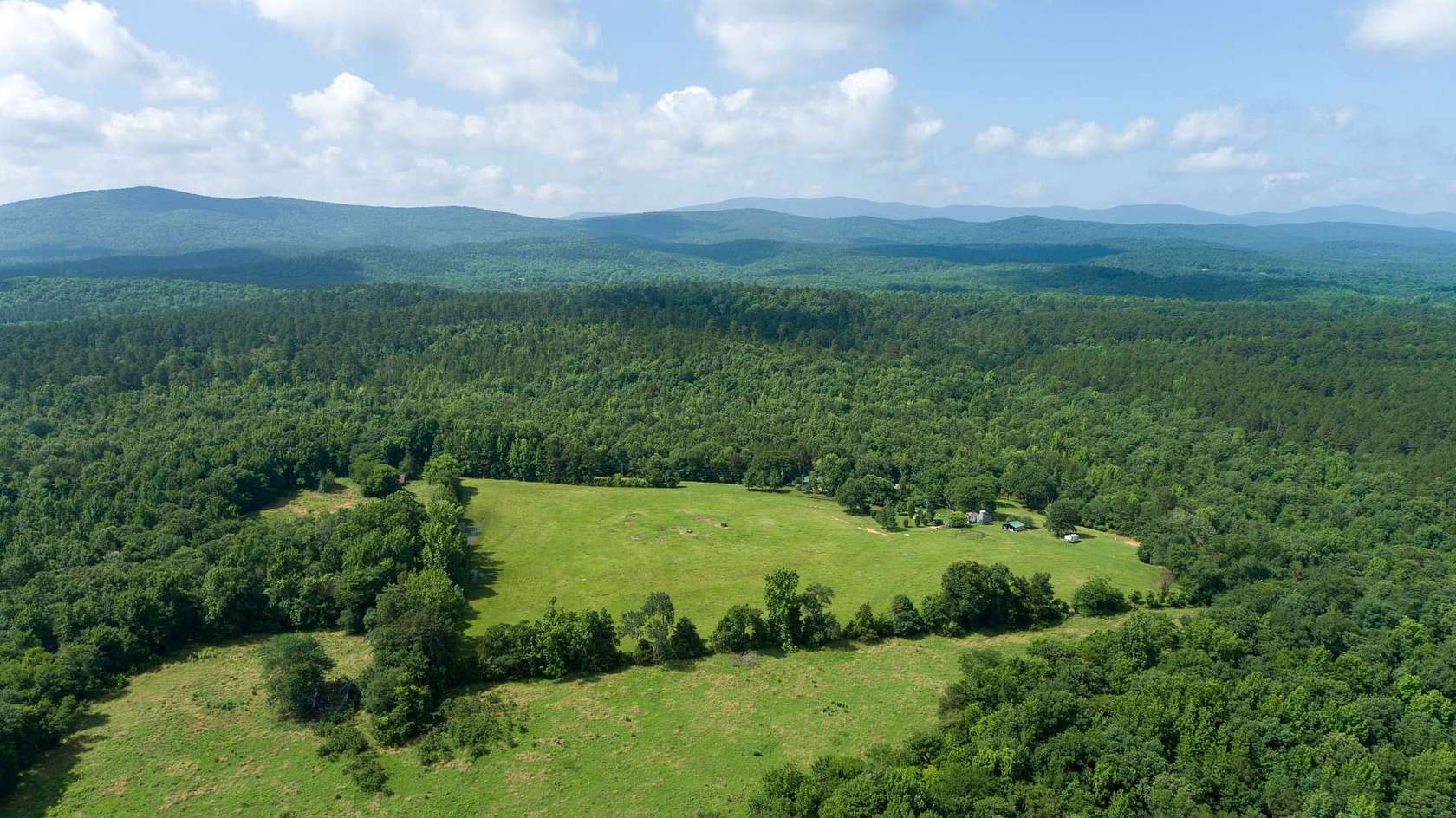 40 Acres of Land with Home for Sale in Boles, Arkansas
