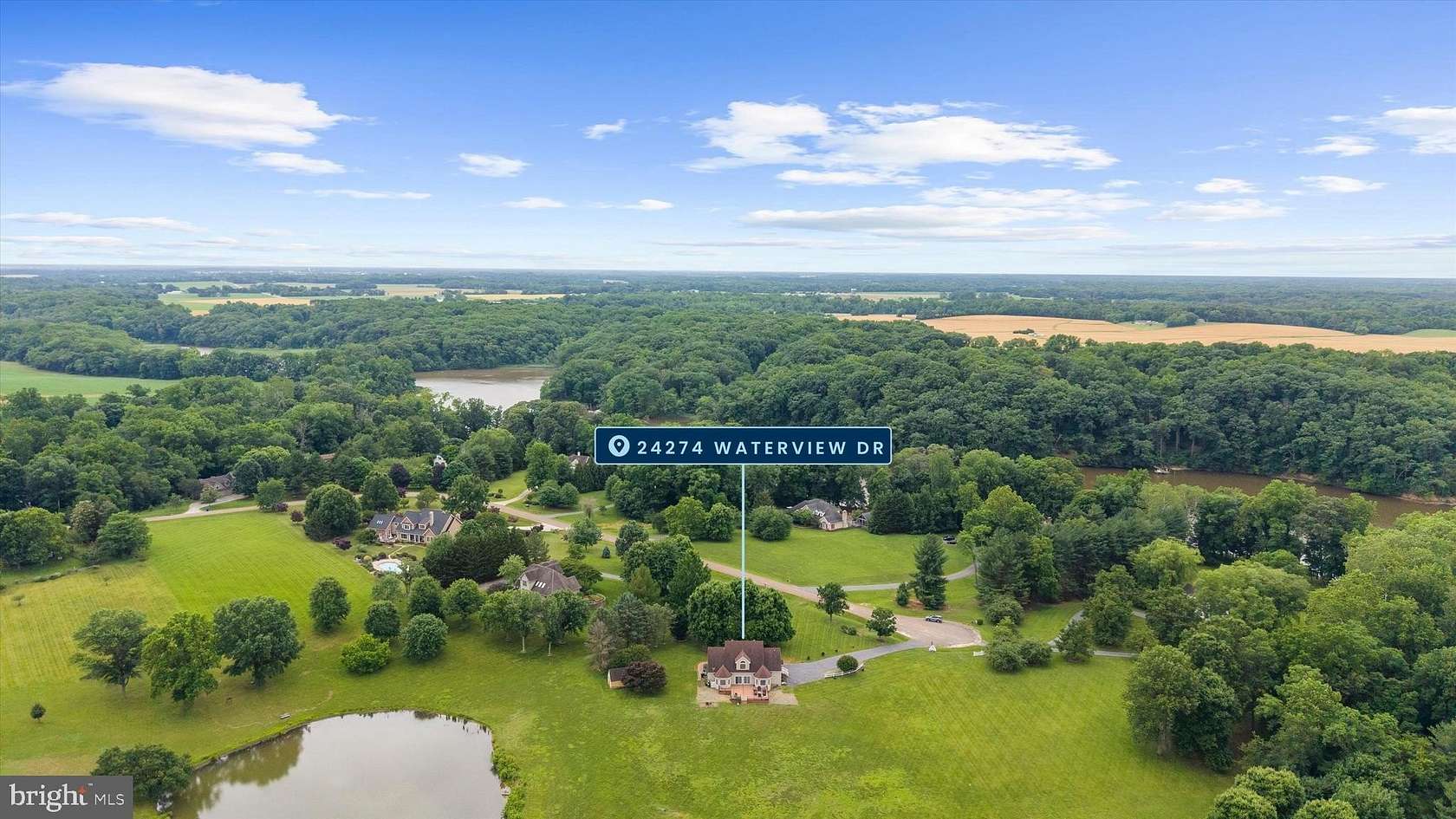 4.39 Acres of Land with Home for Sale in Worton, Maryland