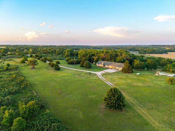 41.7 Acres of Recreational Land with Home for Sale in Arkansas City, Kansas