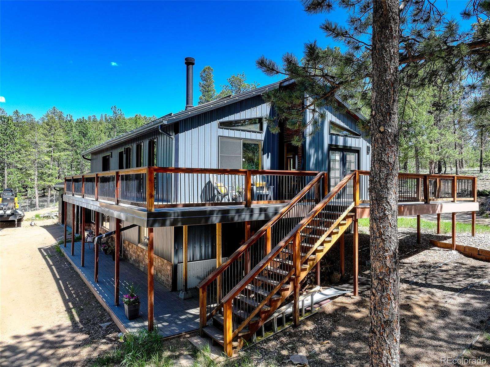 4.62 Acres of Land with Home for Sale in Bailey, Colorado