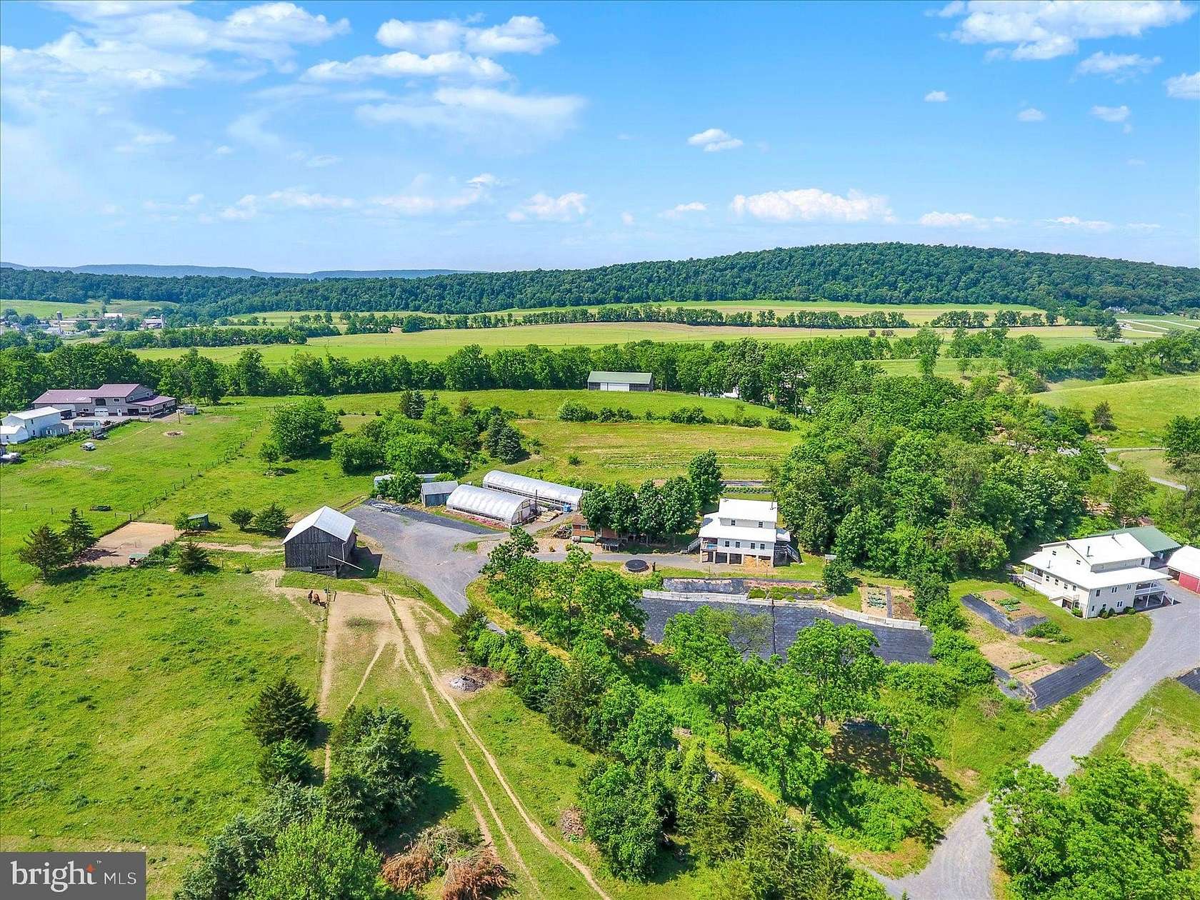 9.8 Acres of Land with Home for Sale in Mifflintown, Pennsylvania