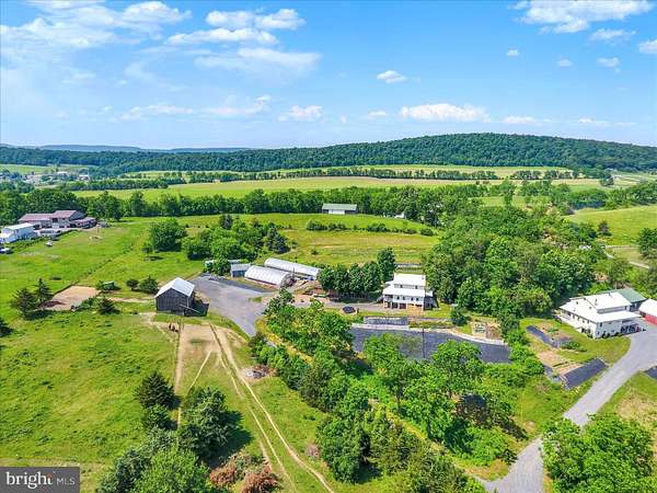 9.8 Acres of Land with Home for Sale in Mifflintown, Pennsylvania