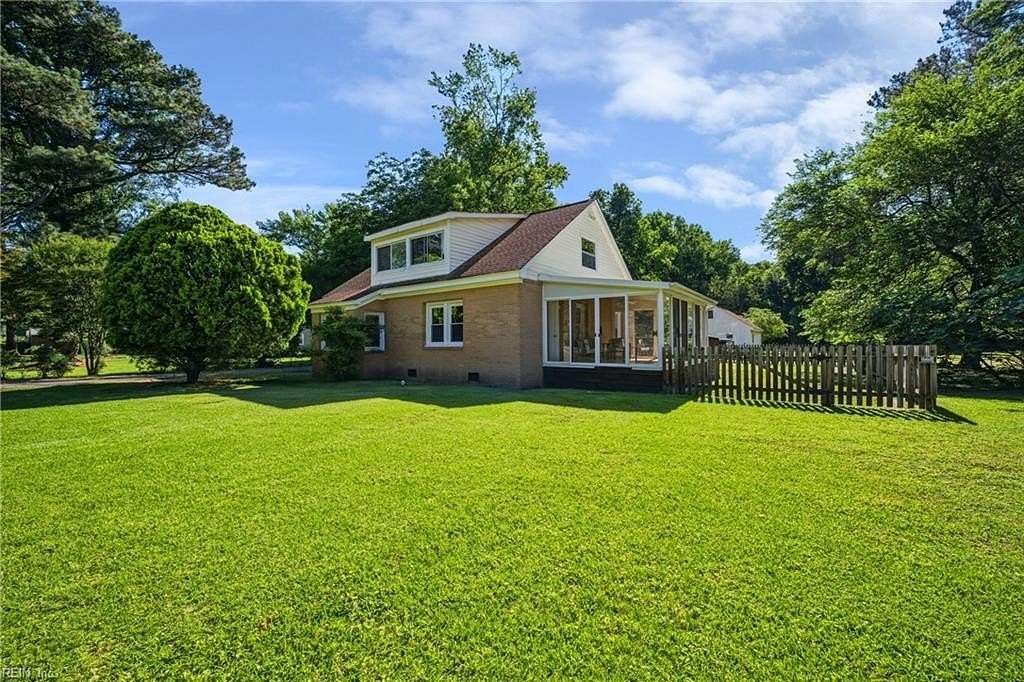 5 Acres of Land with Home for Sale in Chesapeake, Virginia