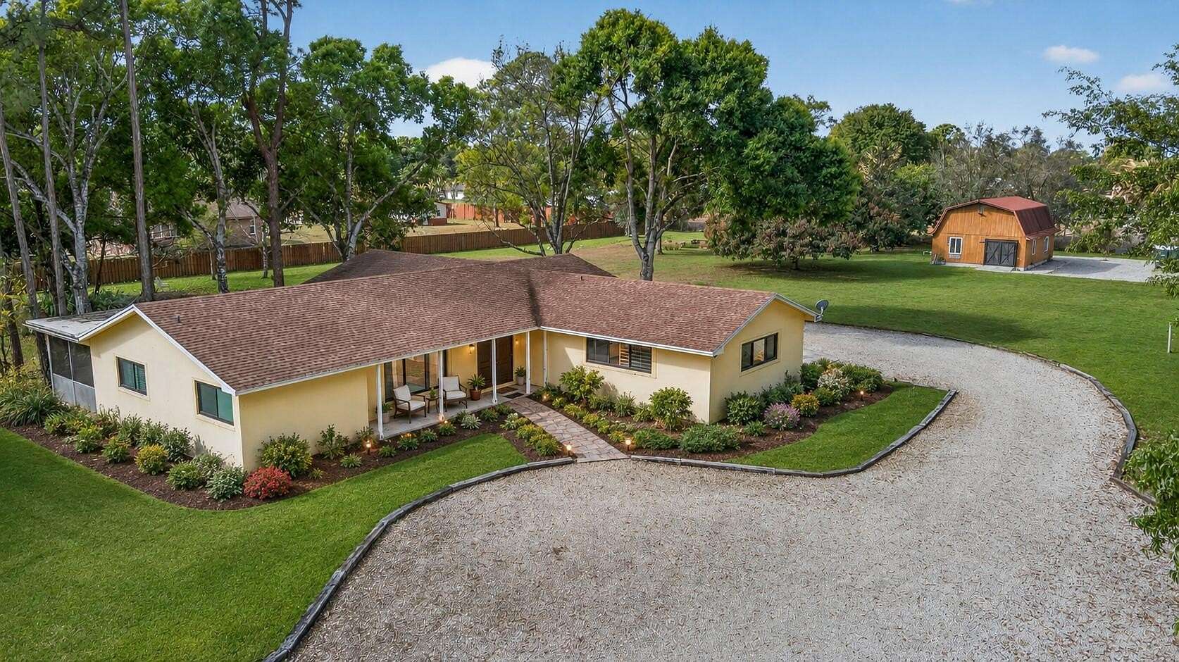2 Acres of Land with Home for Sale in Wellington, Florida