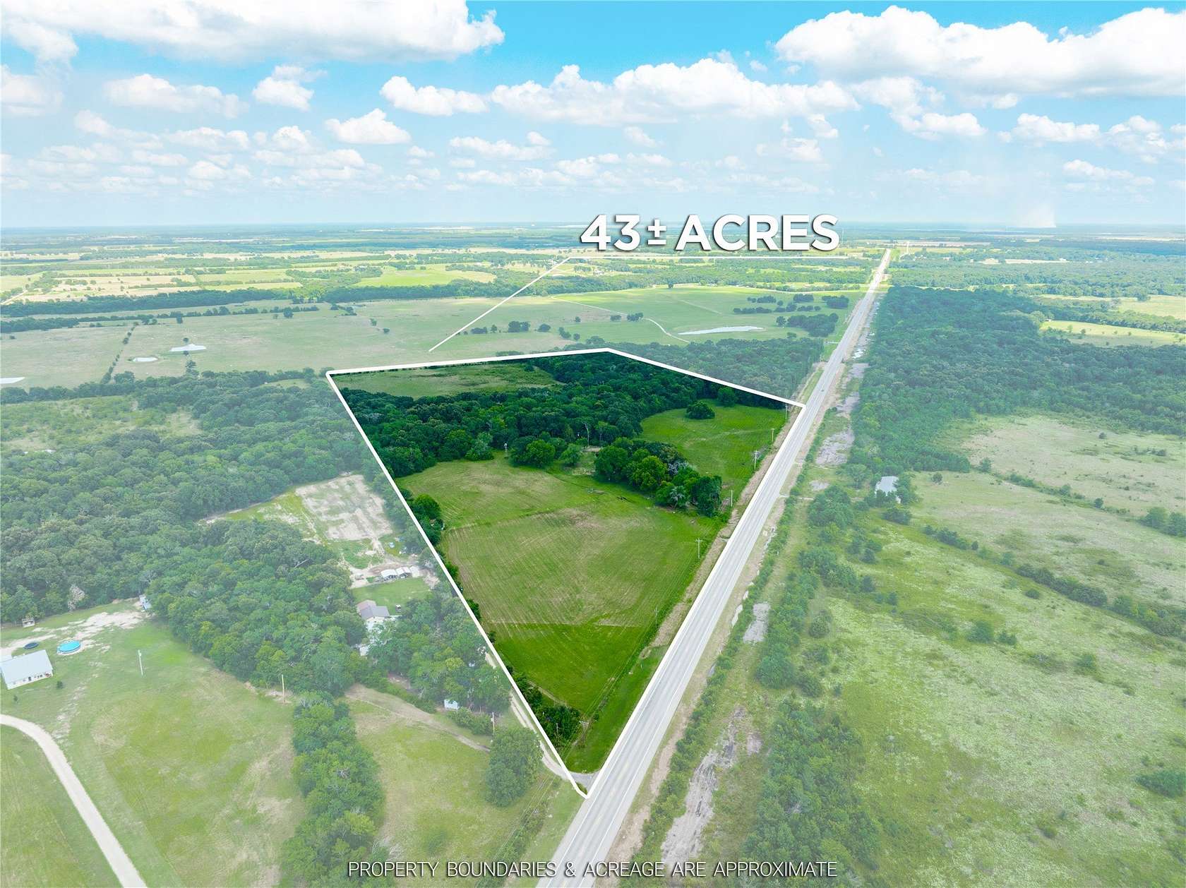 43.1 Acres of Recreational & Residential Land for Sale in Deport, Texas