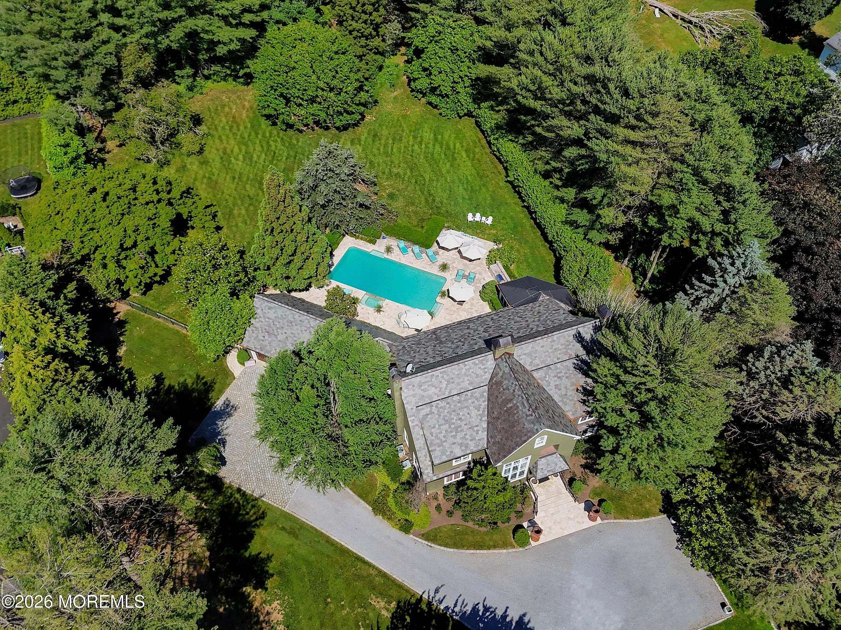 1.87 Acres of Land with Home for Sale in Rumson, New Jersey