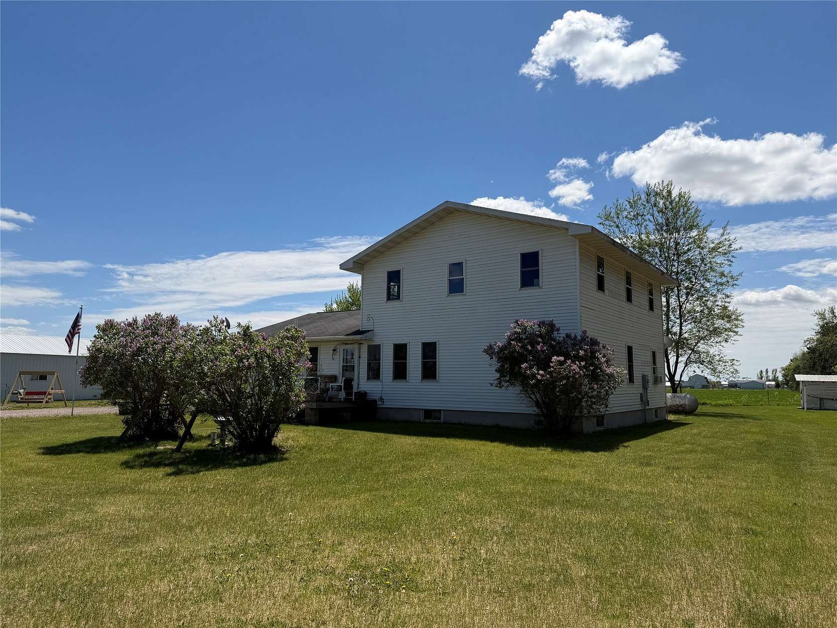 7.87 Acres of Land with Home for Sale in New Auburn, Wisconsin