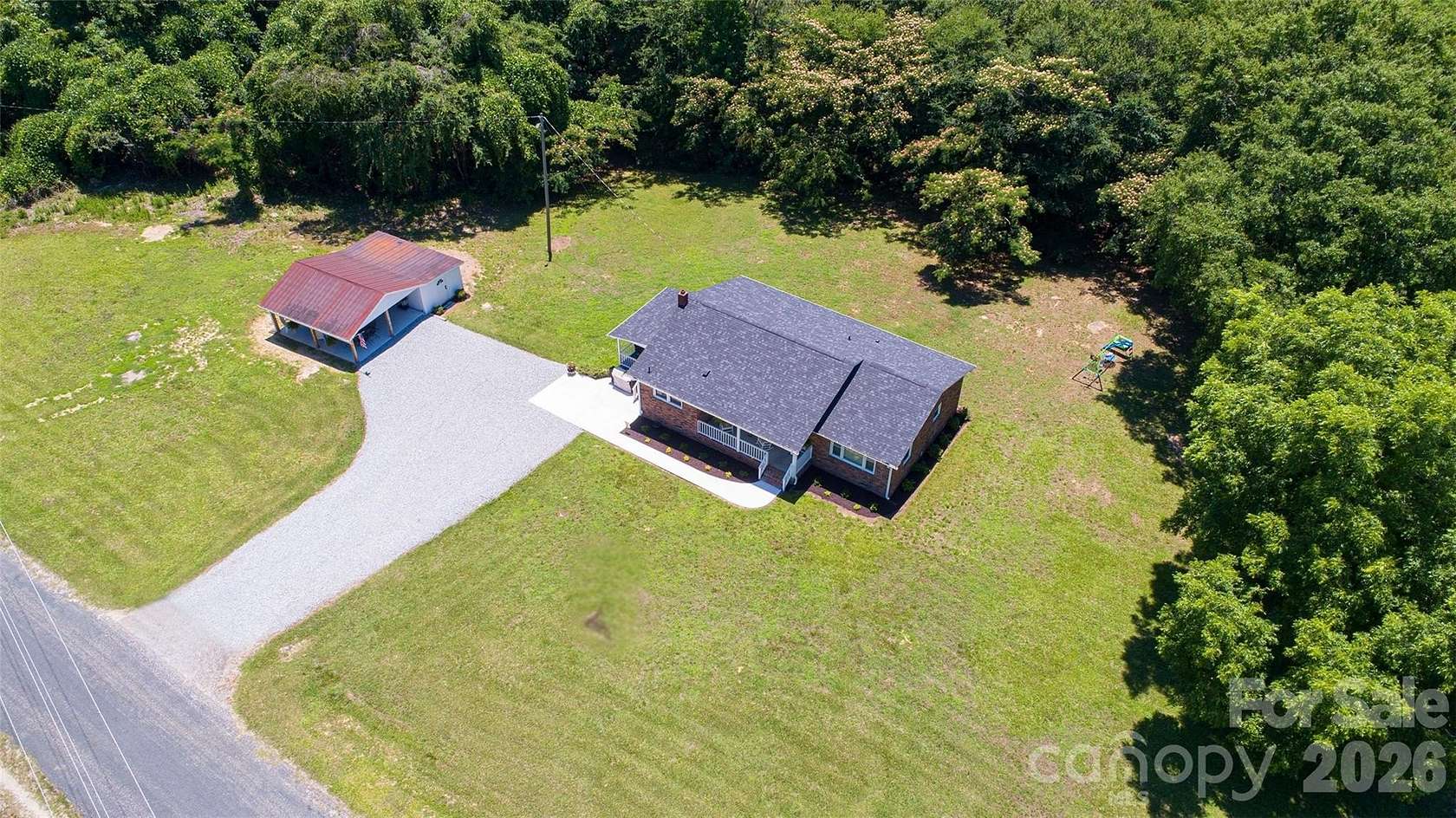 2 Acres of Land with Home for Sale in Chester, South Carolina