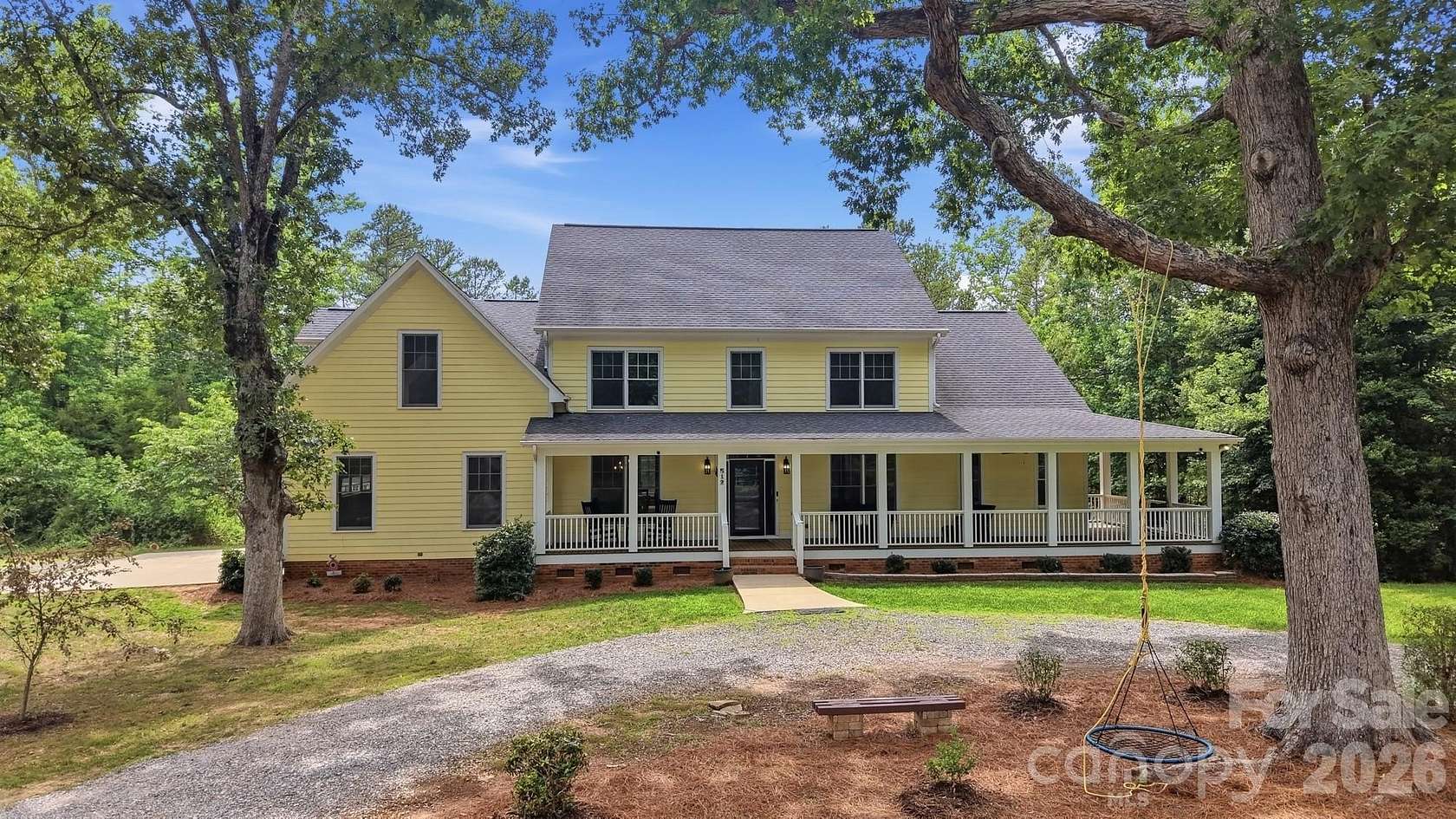 4.12 Acres of Land with Home for Sale in Waxhaw, North Carolina