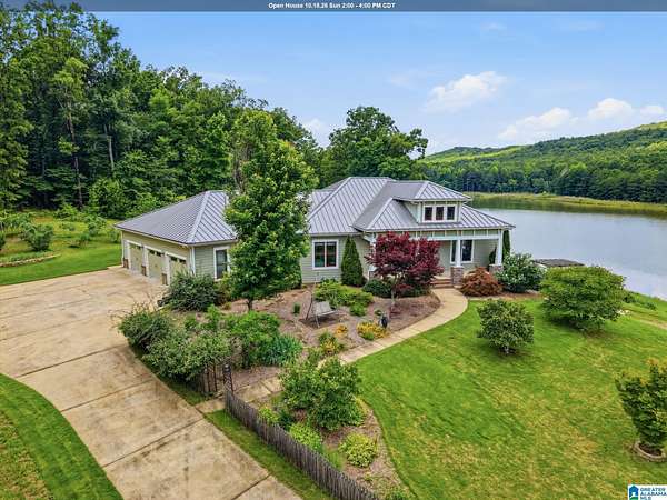 77 Acres of Recreational Land with Home for Sale in Wilsonville, Alabama