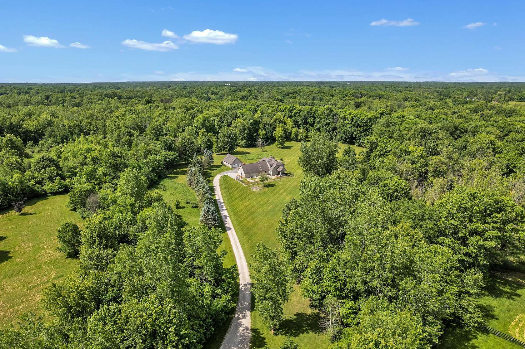 10 Acres of Land with Home for Sale in South Lyon, Michigan