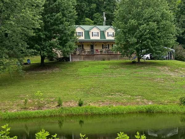 10.3 Acres of Recreational Land with Home for Sale in Hustonville, Kentucky