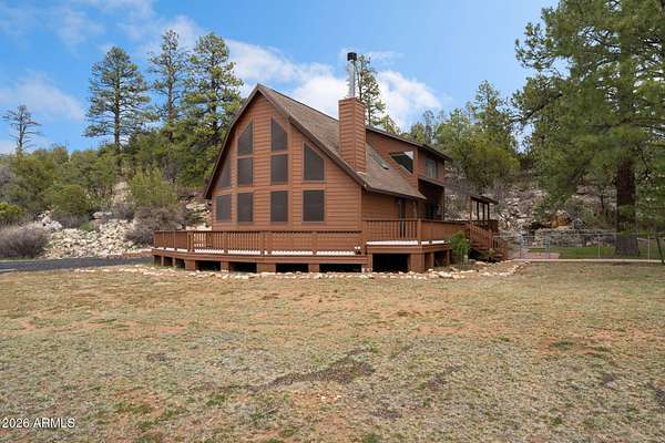 3.5 Acres of Land with Home for Sale in Heber, Arizona