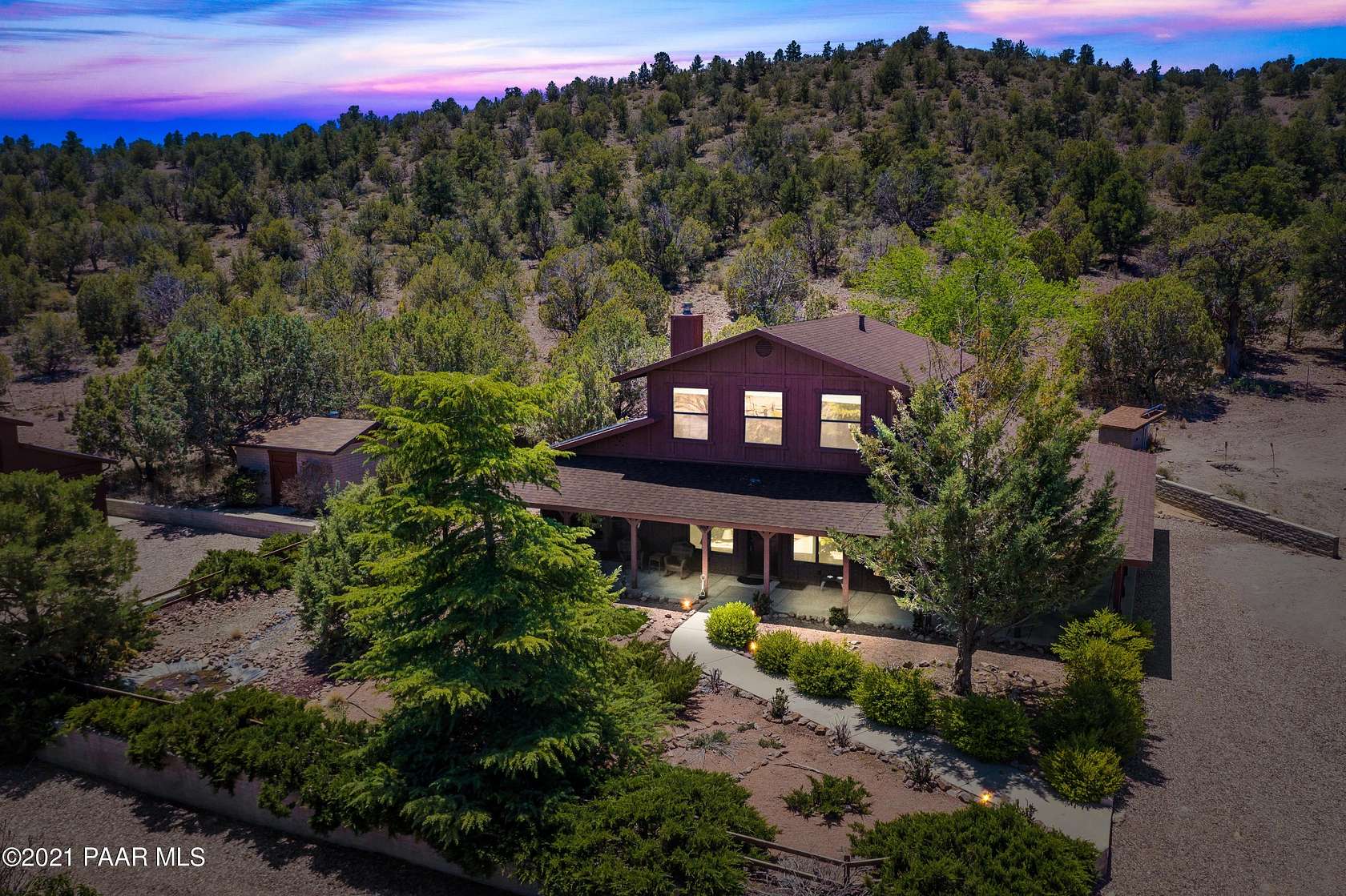 21.5 Acres of Land with Home for Sale in Chino Valley, Arizona