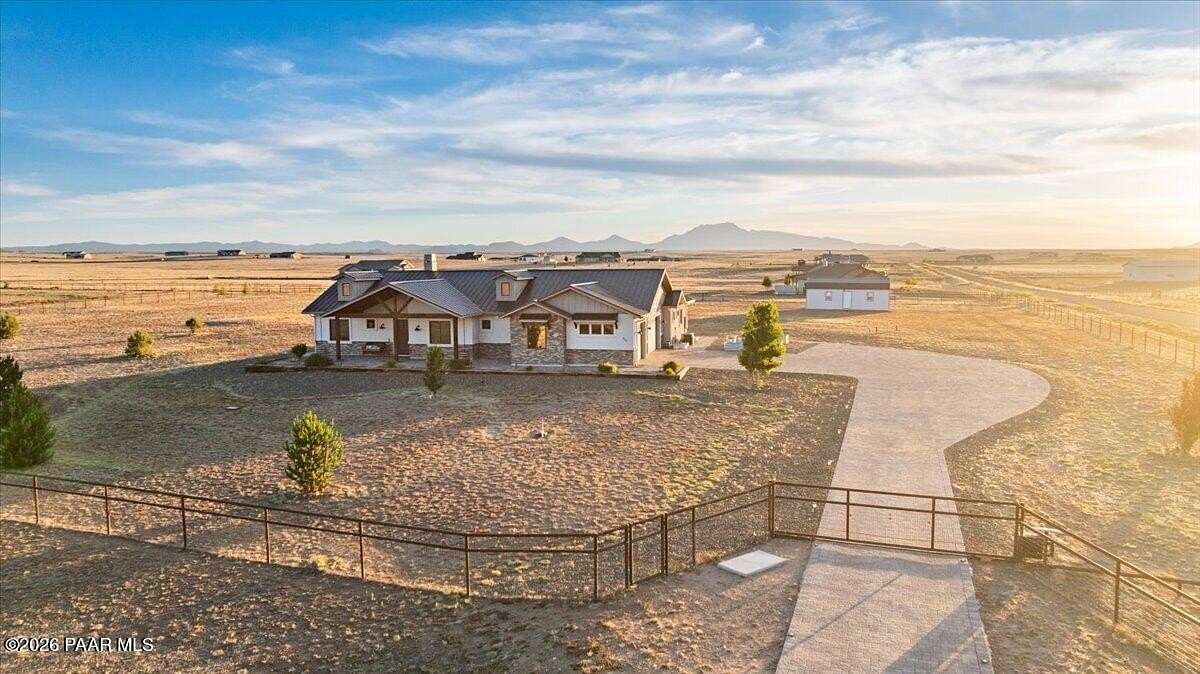 4 Acres of Land with Home for Sale in Prescott Valley, Arizona