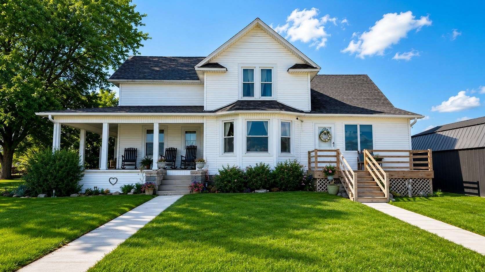 5 Acres of Land with Home for Sale in Shelby, Nebraska