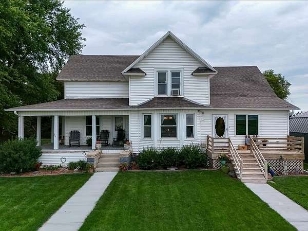 5 Acres of Land with Home for Sale in Shelby, Nebraska