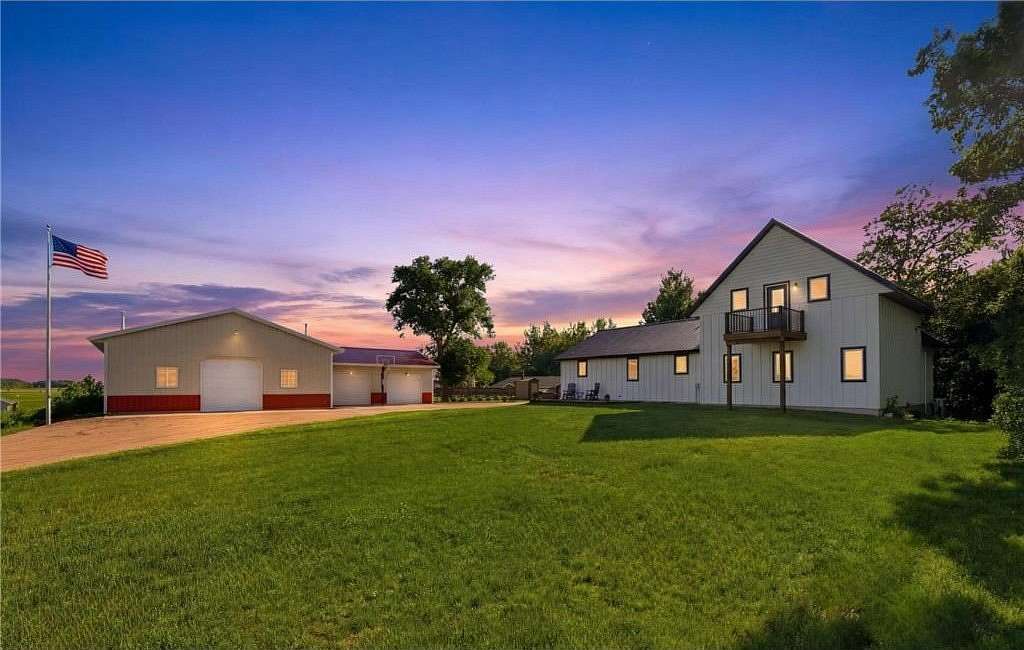 12.3 Acres of Land with Home for Sale in Villard, Minnesota