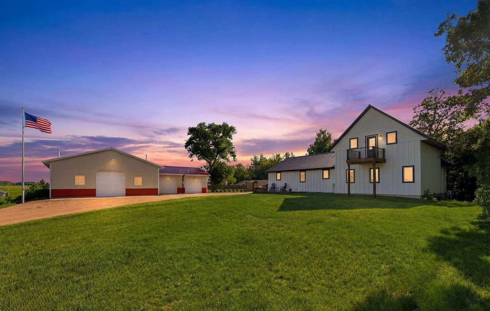 12.3 Acres of Land with Home for Sale in Villard, Minnesota