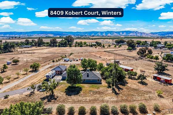 5.1 Acres of Land with Home for Sale in Winters, California