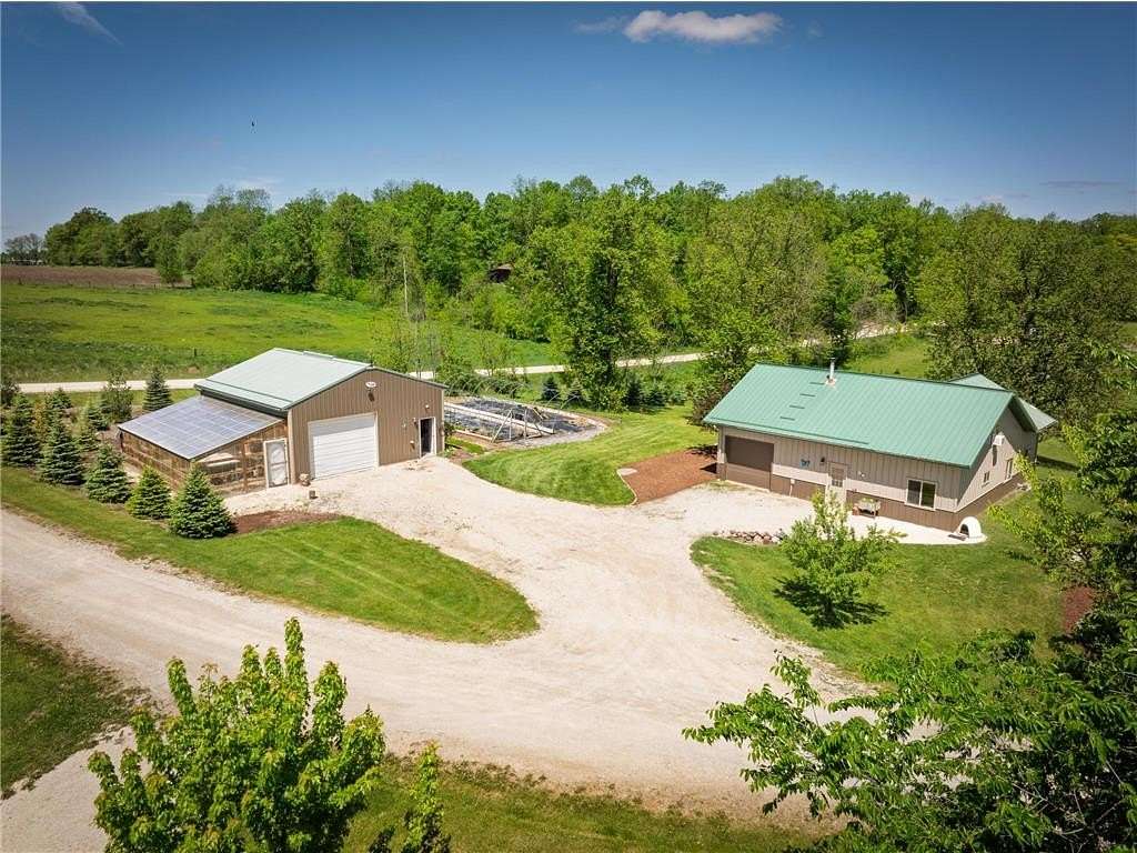 9.85 Acres of Land with Home for Sale in Amherst Township, Minnesota