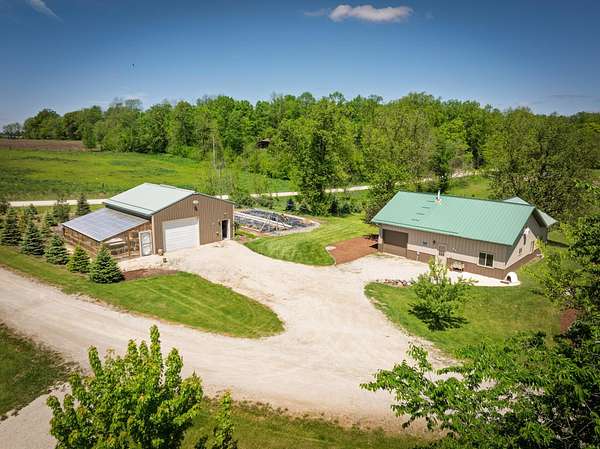 9.85 Acres of Land with Home for Sale in Canton, Minnesota
