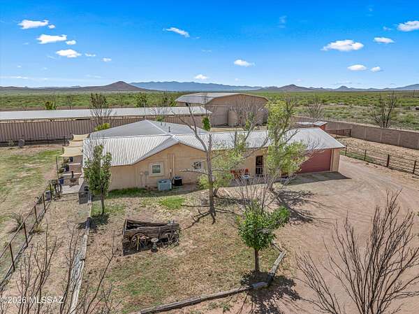 30 Acres of Land with Home for Sale in Pearce, Arizona