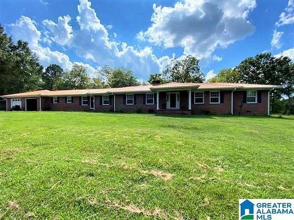76.8 Acres of Recreational Land with Home for Sale in Wadley, Alabama
