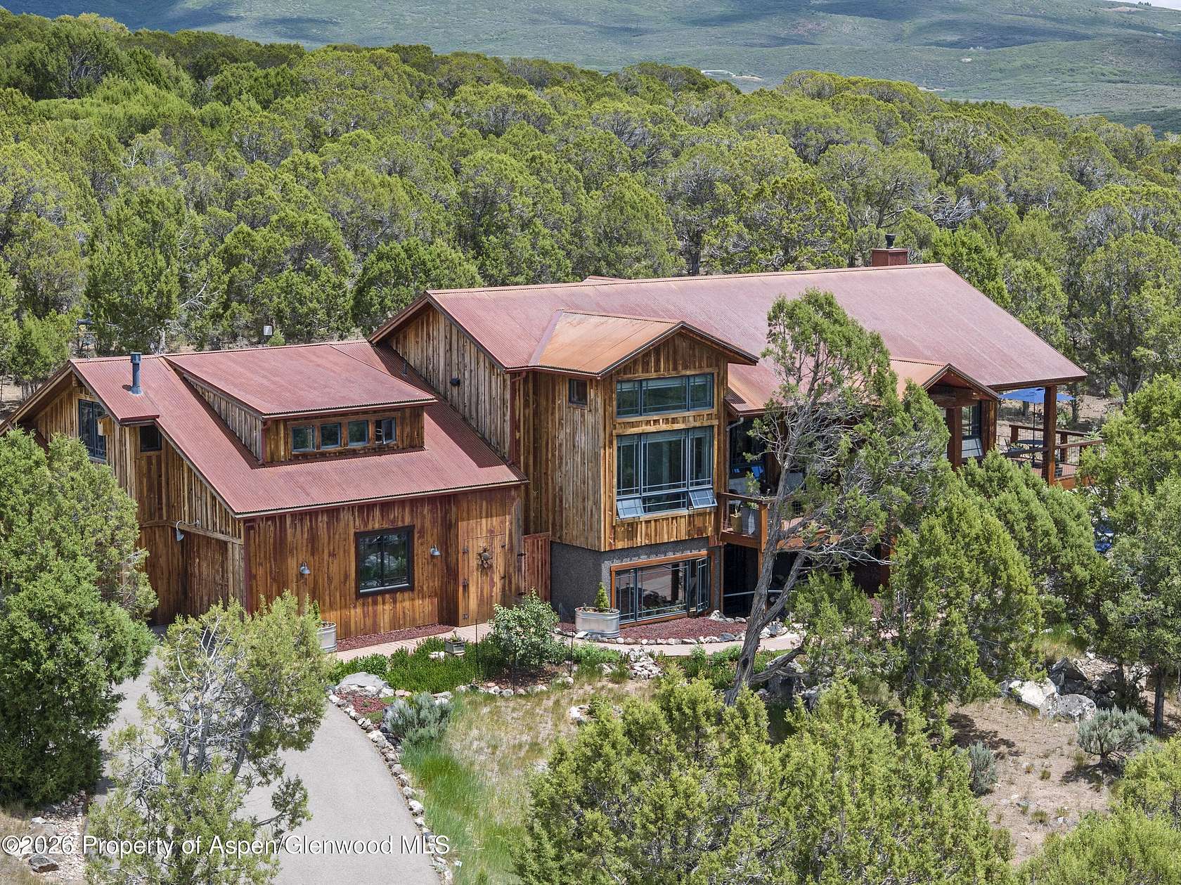 1.63 Acres of Land with Home for Sale in Glenwood Springs, Colorado