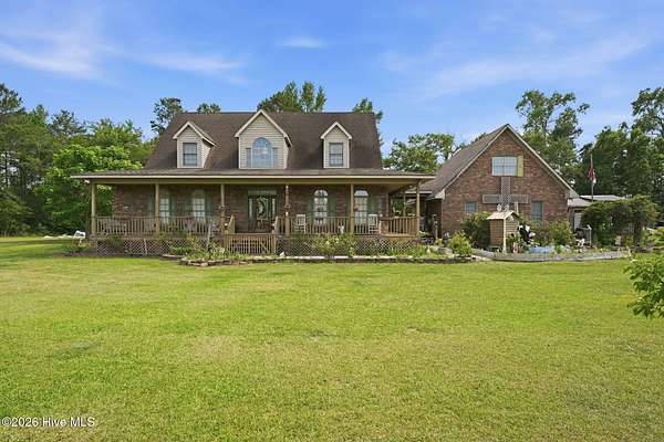 44 Acres of Land with Home for Sale in Red Springs, North Carolina