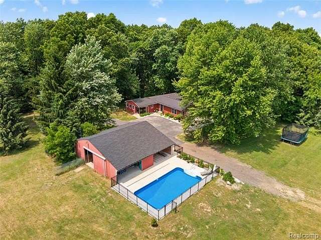 7 Acres of Land with Home for Sale in Unadilla Township, Michigan