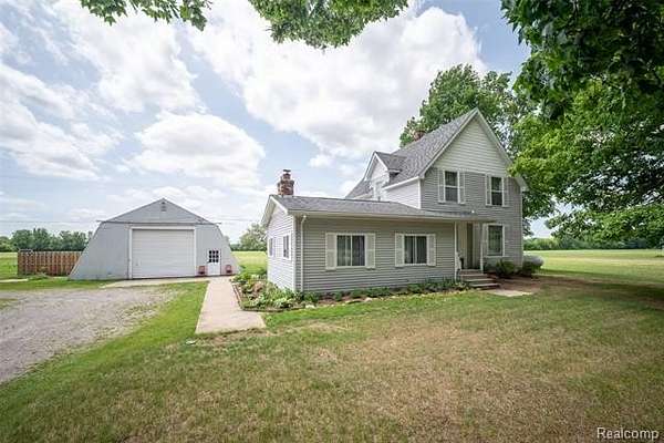 1.75 Acres of Land with Home for Sale in Birch Run Township, Michigan