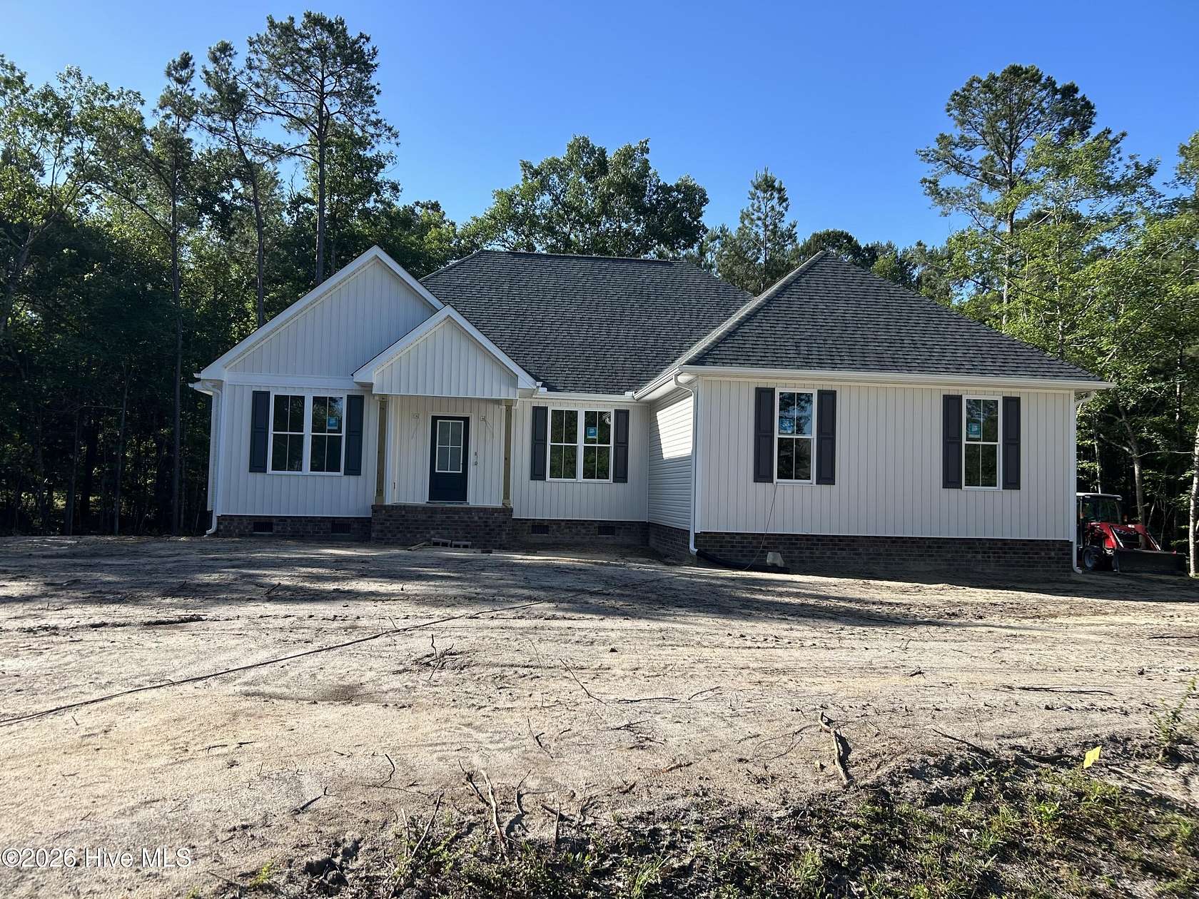 1.5 Acres of Land with Home for Sale in Pollocksville, North Carolina
