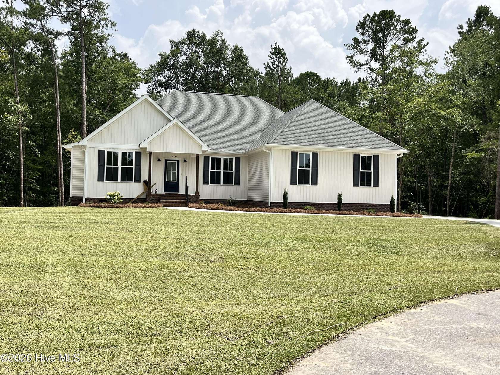 1.5 Acres of Land with Home for Sale in Pollocksville, North Carolina