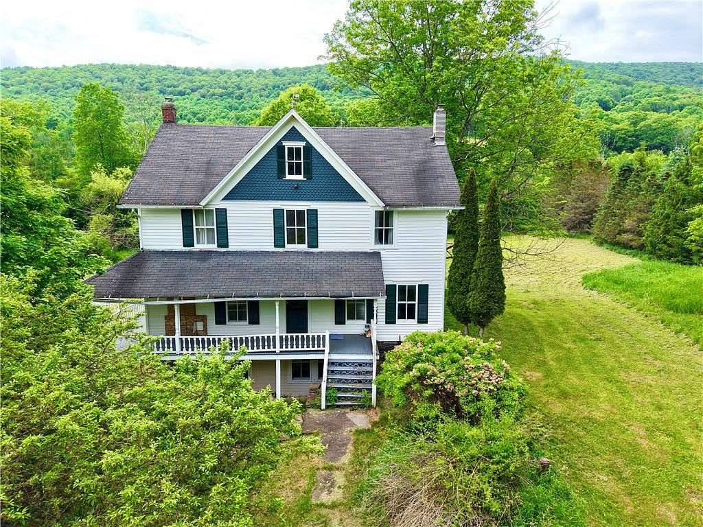 5.65 Acres of Land with Home for Sale in Margaretville, New York