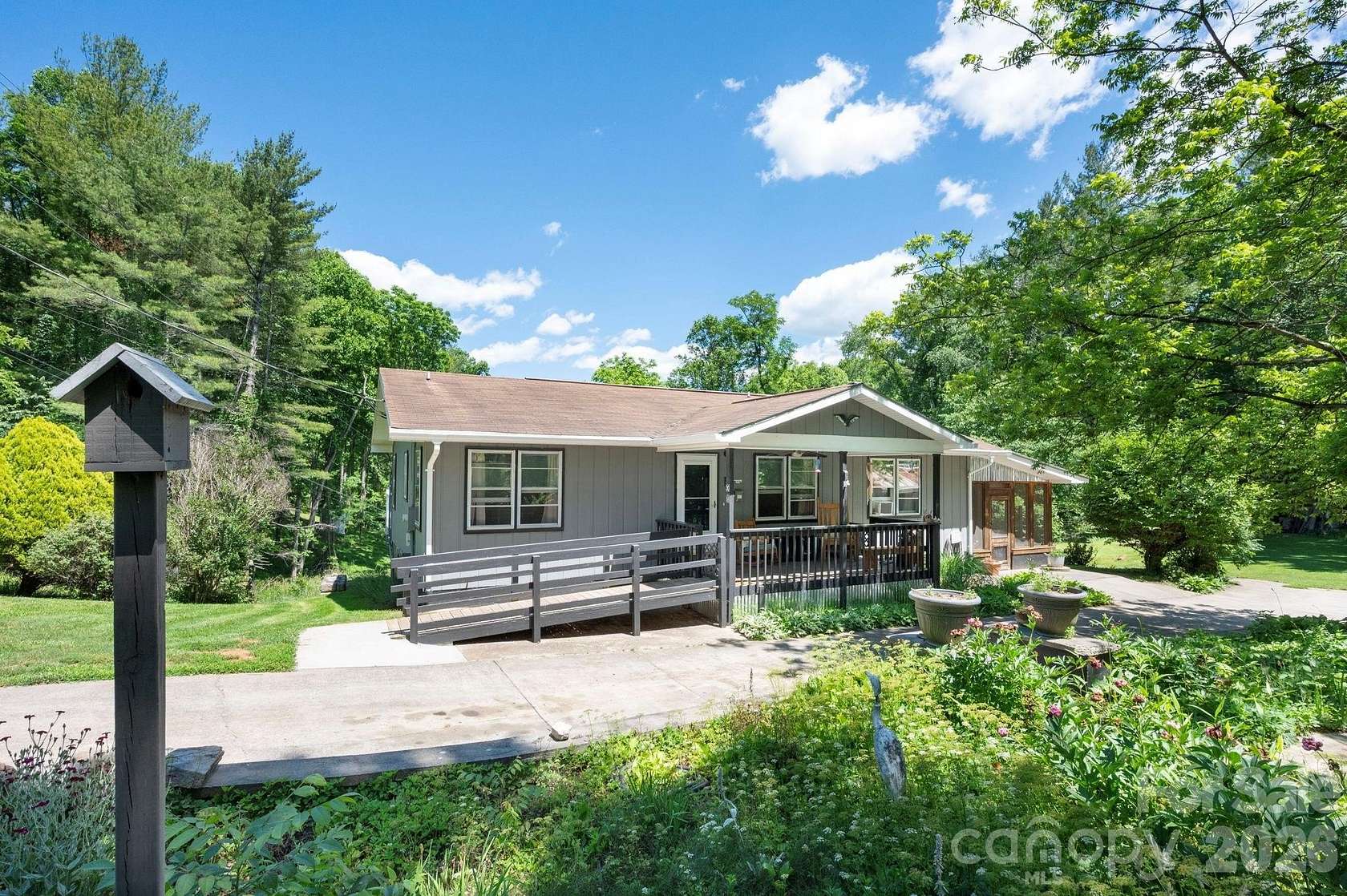 2.75 Acres of Land with Home for Sale in Burnsville, North Carolina