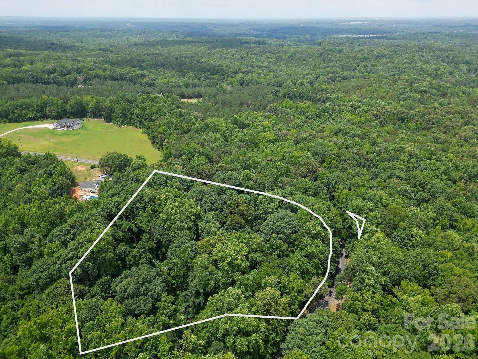 4.3 Acres of Land with Home for Sale in Waxhaw, North Carolina