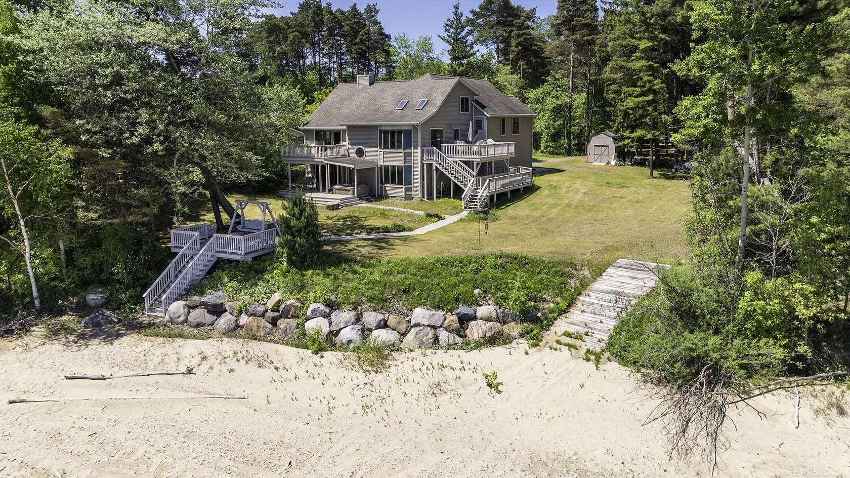 2.28 Acres of Land with Home for Sale in Deckerville, Michigan