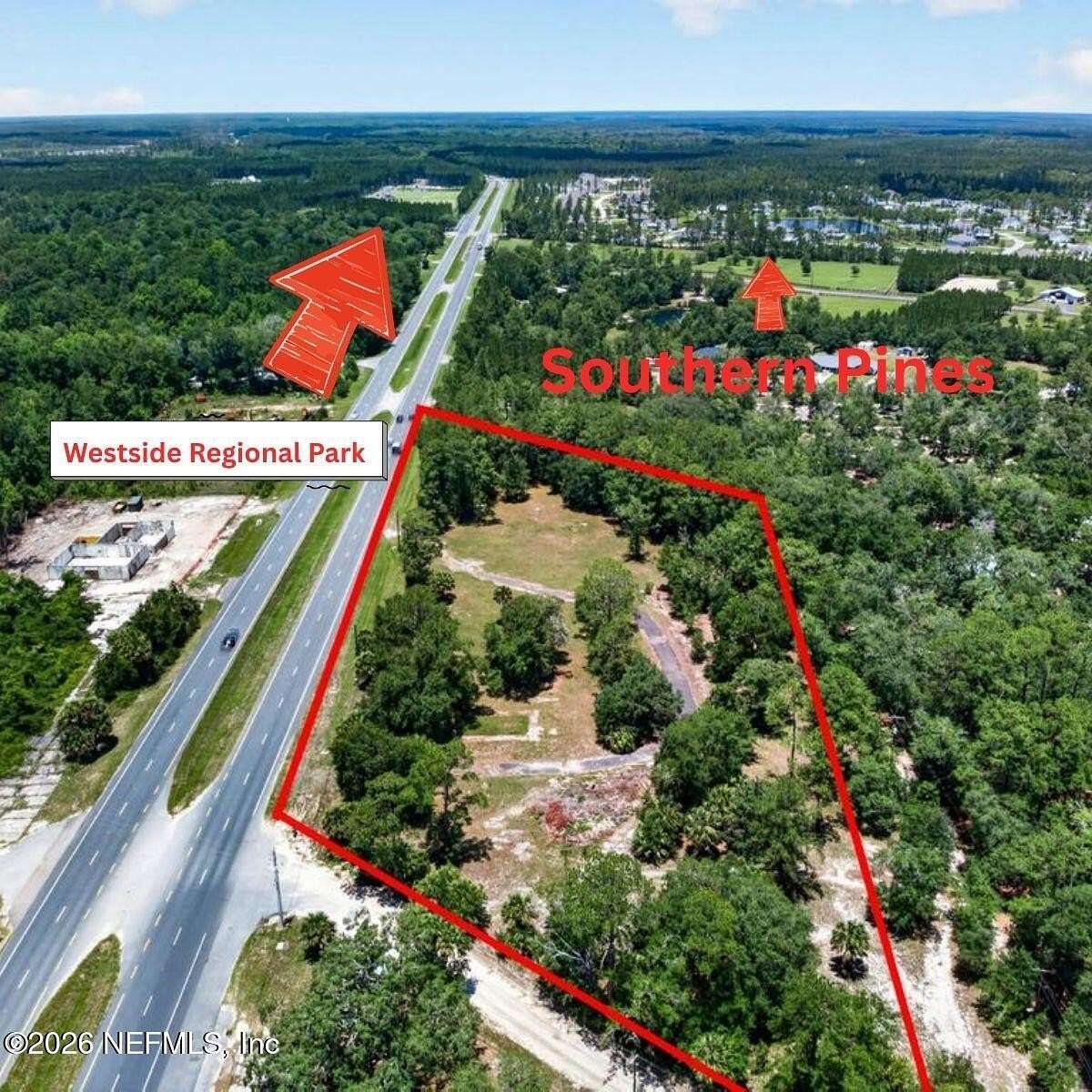 5.2 Acres of Commercial Land for Sale in Callahan, Florida
