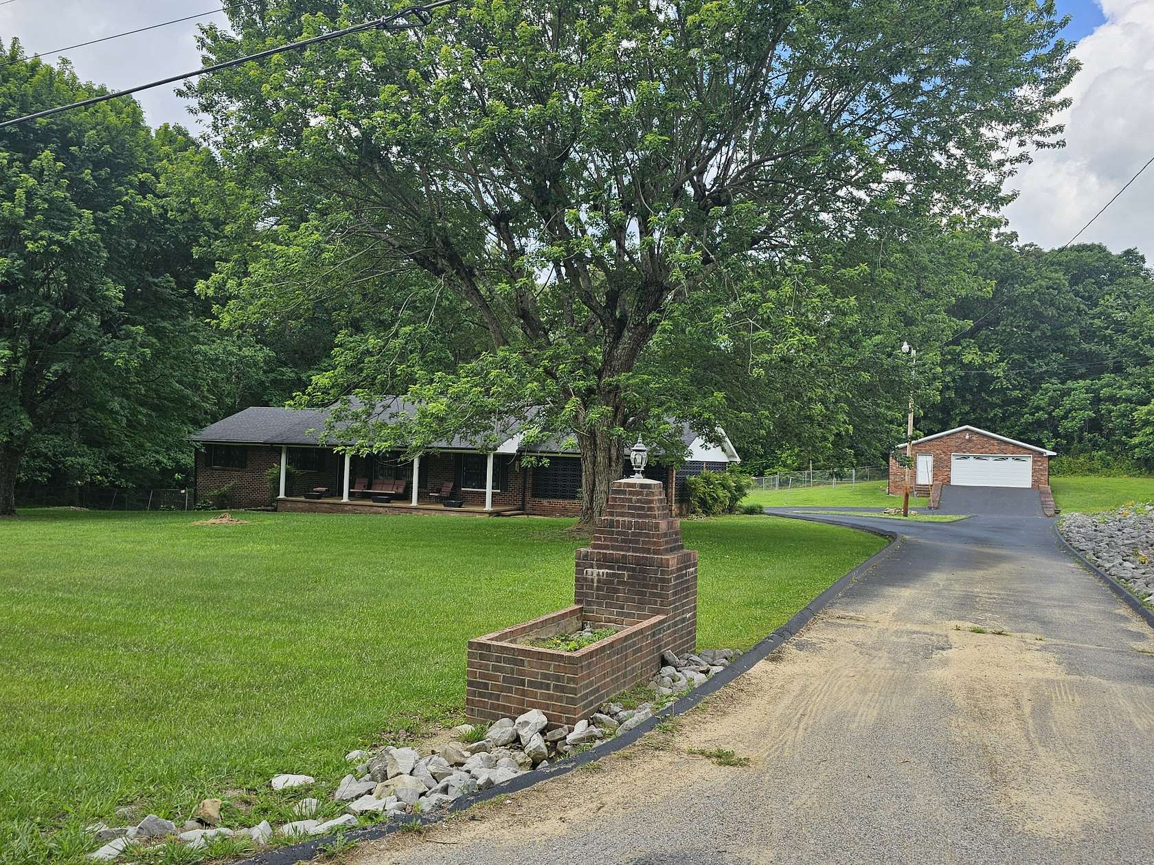 3 Acres of Land with Home for Sale in Palmer, Tennessee