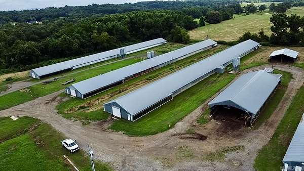 110 Acres of Land with Home for Sale in Coal Hill, Arkansas