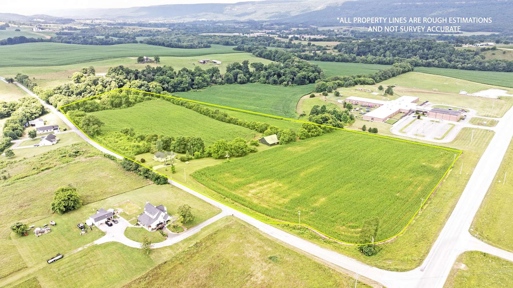 21.5 Acres of Agricultural Land with Home for Sale in Pikeville, Tennessee