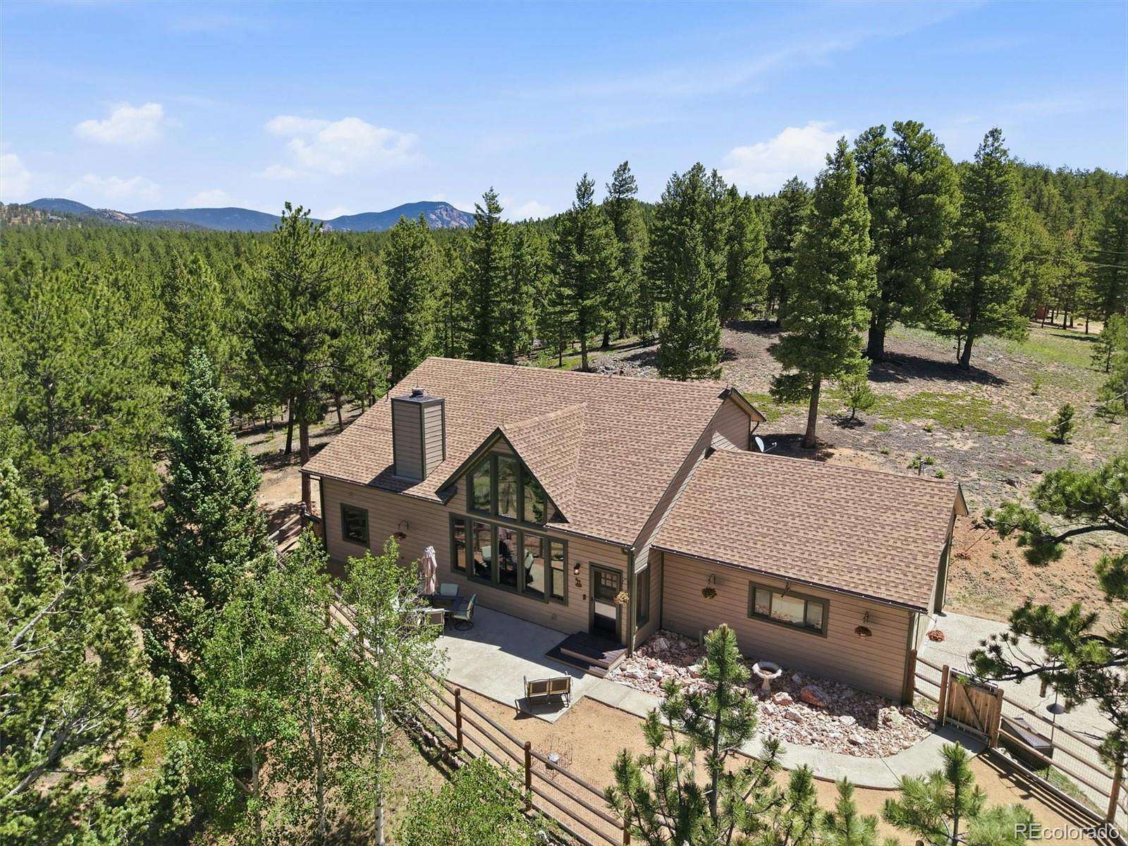 8.4 Acres of Land with Home for Sale in Bailey, Colorado