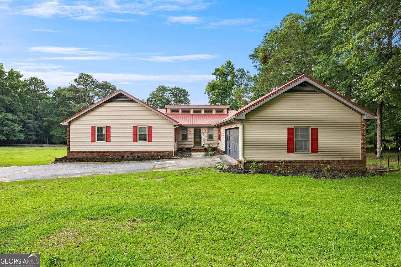 5.2 Acres of Land with Home for Sale in Fayetteville, Georgia